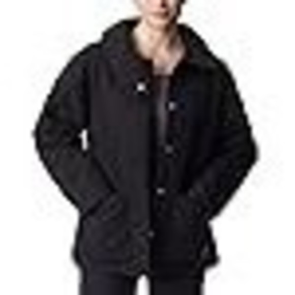 BASS OUTDOOR Women's Quilted Jacket Black Polyester, XL - Picture 2 of 12